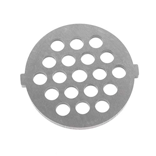 kobeIeen Stainless Steel Meat Grinder Plate Discs/Grinding for Stand Mixer and Meat Grinder Attachment for