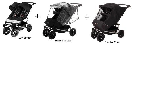 mountain buggy duo rain cover