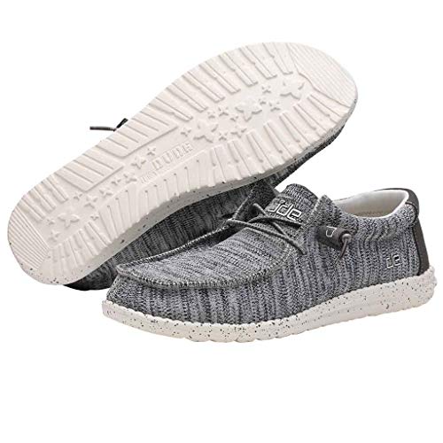 Image of HEYDUDE Men's All Wally Styles | Men's Shoes | Men's Lace Up Loafers | Comfortable & Light-Weight