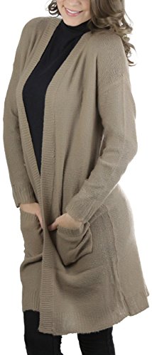 Image of ToBeInStyle Women's Warm Heavy Knit Long Sleeve Cardigans