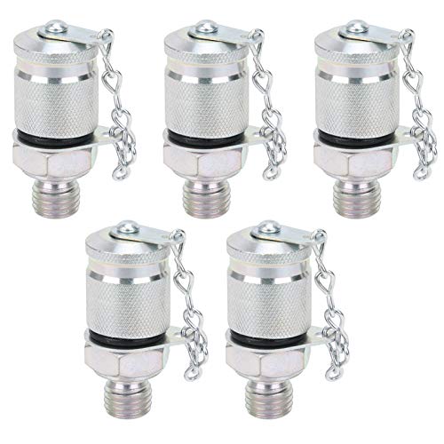 Image of 5Pcs Hydraulic Pressure Test Coupling Kit Hydraulic Test Adapter For PT /PPT Series Coupler M12x1.5 Hydraulic Pressure Testing Equipment For Hydraulic Systems
