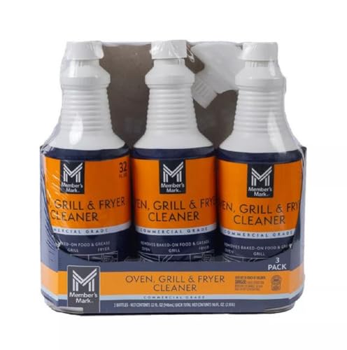 Member Mark Commercial Oven, Grill and Fryer Cleaner, 32 oz, 3 pk (Pack Of 2) (192 oz)