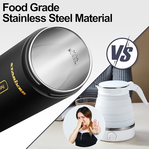 Stariver CSB-50S1 Travel Electric Kettle, Portable Small Electric Kettle For Tea Coffee thumb #6
