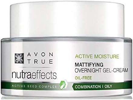 Avon True Nutra Effects Active Moisture Mattifying Overnight Gel Cream-SPF15-50ml