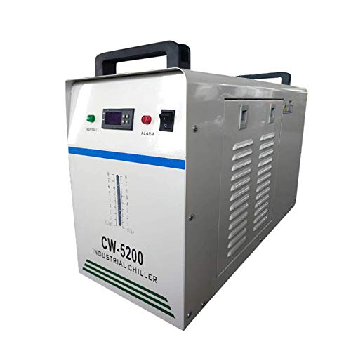 YUEWO CW5200 110V Industrial Water Chiller 10L Capacity Water Cooler Machine for Still Water Distiller Wine Making Kit