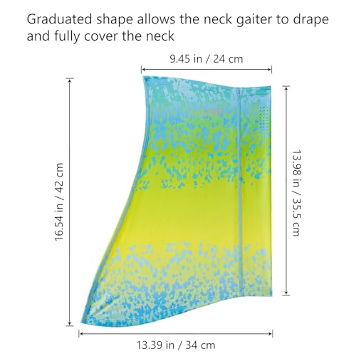 BASSDASH Neck Gaiter Mask UPF 50 Sun Protection for Men & Women, Fishing, Hiking, Outdoor3