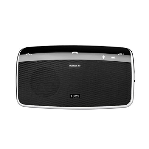 YONGYAO T822 Kit Vivavoce Per Auto Bluetooth Speaker Phone Musica Ricevitore Stereo Audio Parasole