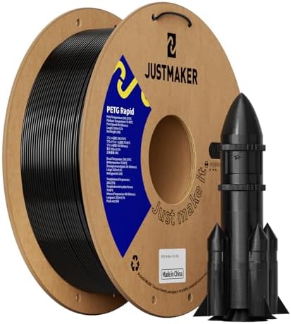 JUSTMAKER PETG Black 1.00kg