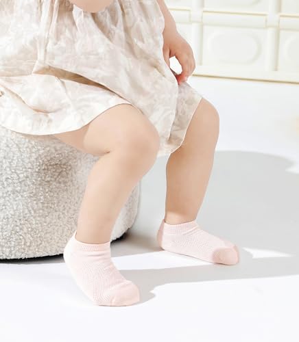 6-Pack Toddler No-Show Ankle Socks - image 2