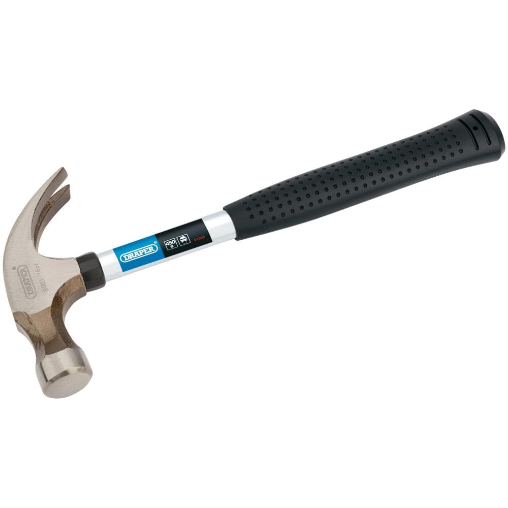 Draper Tubular Shaft Claw Hammer, 450G/16Oz Dr-51223
