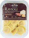 Pastificio Orobico, Ravioli con formaggio Strachitunt DOP e salamella, 250 g