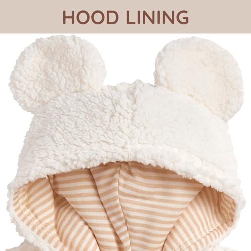 Disney Mickey Mouse Pluto Toddler Boys Cozy Sherpa Zip Up Hoodie White 4T - image 3