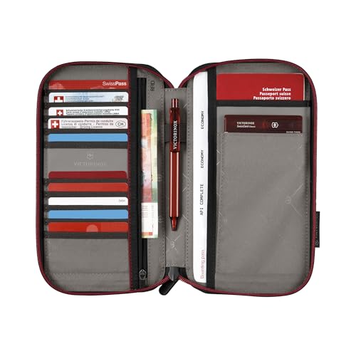 Image of Victorinox Travel Essentials, Travel Organizer, Zippered Document Holder with RFID