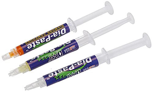 DMT Dia-Paste - Kit de pasta de diamante de 1, 3 y 6 micrones