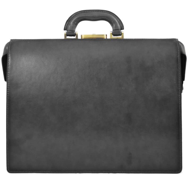 Katana - Cartable américain en cuir - noir - 44 x 32 x 18 cm - Noir