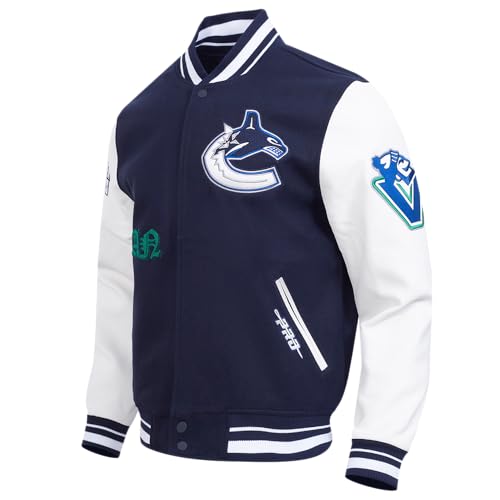 Image of Pro Standard Mens NHL Old English Varsity Jacket