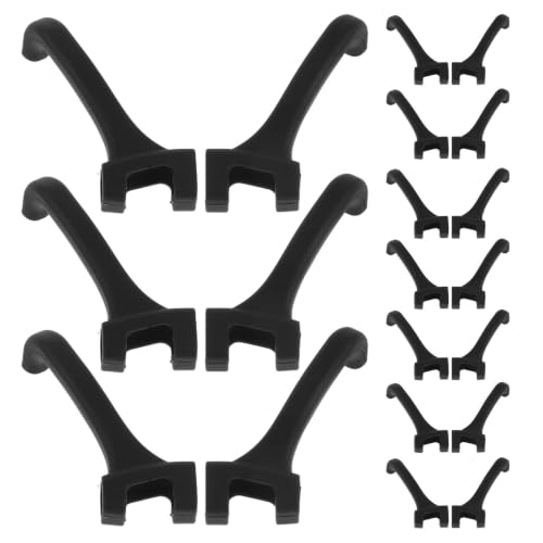 Accesorios de silicona para gafas inteligentes Sosoport con canal suave negra