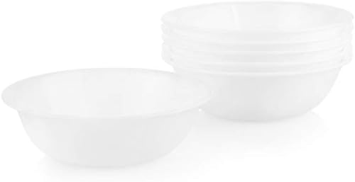 Miniatura 6 de Corelle Vitrelle - Juego de 6 cuencos para sopa/cereales de vidrio de triple capa y resistente a las astillas, 18 onzas, cuencos redondos ligeros