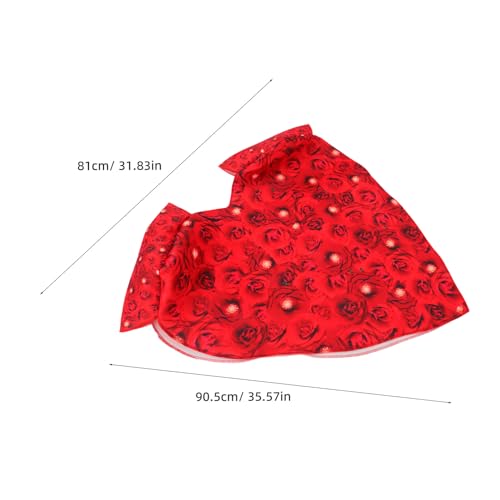 Costume de Saint-Valentin de Cœur avec Motifs Floraux pour Tenue de Cosplay - 2