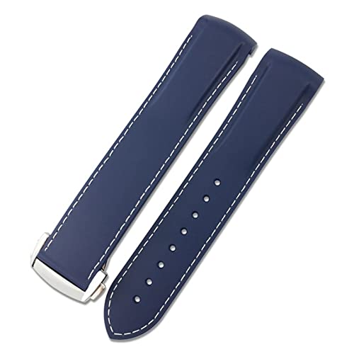 Bracelet montre caoutchouc 22mm pour porter votre IWC Pilot Spitfire en été