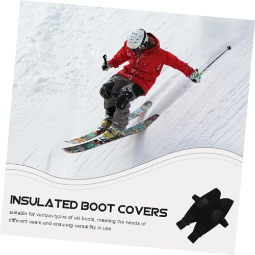 Housses de protection thermique pour chaussures de ski : couvre-bottes imperméables - 5