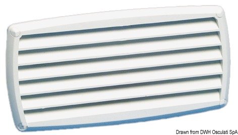 OSCULATI Presa d'Aria Bianca 201 x 101 mm