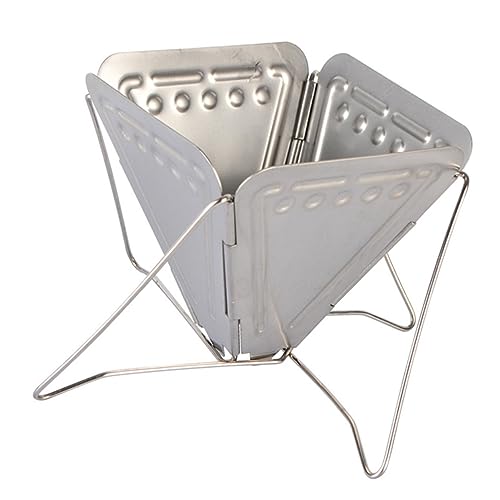 PartyKindom Stainless Drip Funnel Portable Foldable Filter for Home Camping Outdoor Use Compact Design for Coffee Enthusiasts