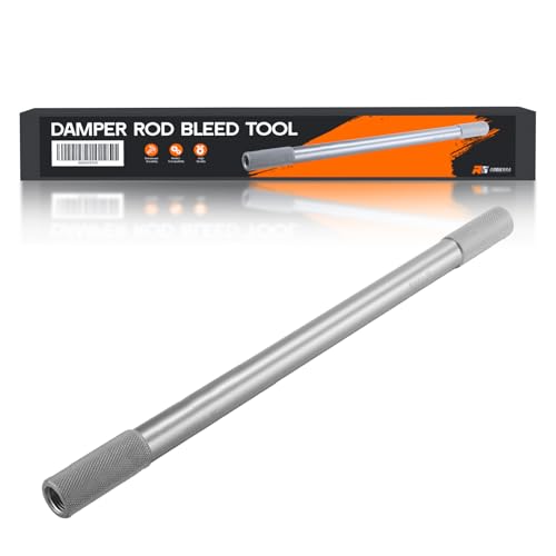 Image of Damper Rod Bleed Tool Motorcycles Fork Rod Tool, 5 Sizes in One M10 x 1.0 /1.25, M12 x 1.0 /1.25, M14 x 1.0 Fork Maintenance Tool Kit