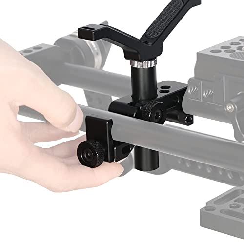 Soporte en forma de Y para lentes NICEYRIG de varillas LWS de 15 mm, ajuste vertical de hasta 64 mm, compatible con lentes pesados de diámetro entre 50 mm y 140 mm - modelo US-2709475 miniatura 2