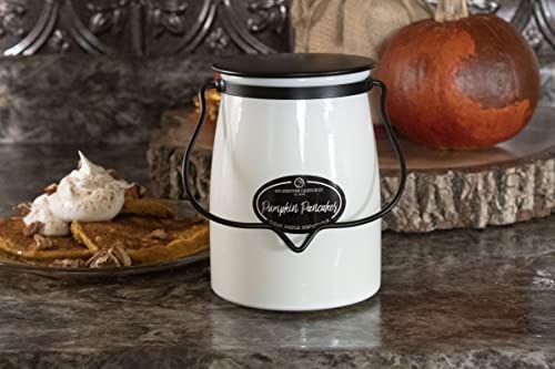 Milkhouse Candle Company; Butter Jar 22 oz: Pumpkin Pancakes