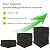 54 Pack Sound Proof Foam Panels for Walls 12x12x1 Inches, Wedges Acoustic Panels Sound Absorbing, Acoustic Foam Panels for Recording Studio, Home, Office, Easy Install, No Adhesive Included