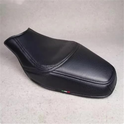 Cojín delantero conductor de fibra carbono con funda de asiento acolchada para CB190SS 2