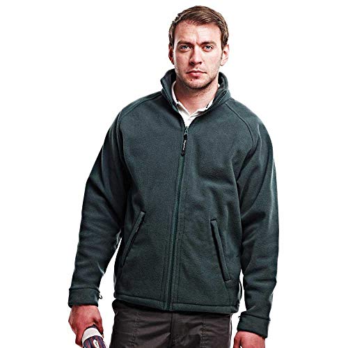 Regatta Professionell herr Thor III interaktiv arbetskläder fleecejacka, flaskgrön, storlek L