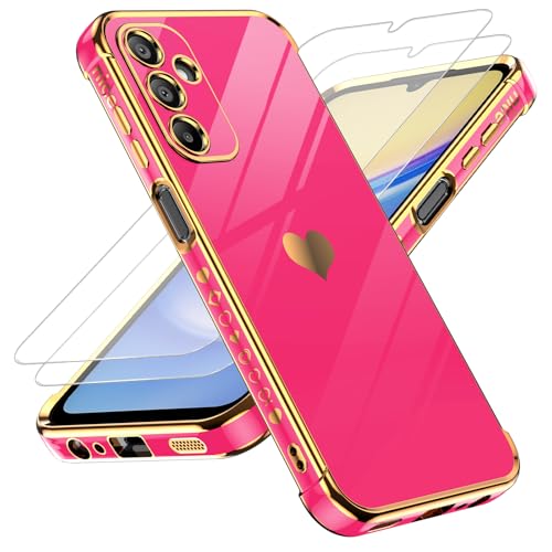 Coque Samsung A15 5G souple transparente antichoc avec verres trempés