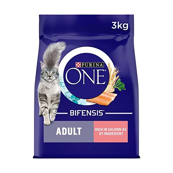 Purina One Katzenfutter Lachs & Vollkorn, 3 kg
