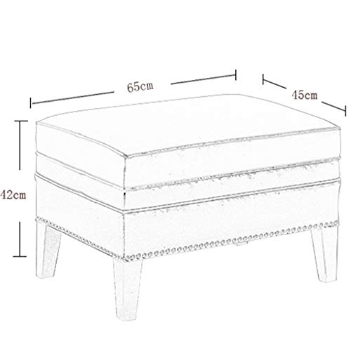 Chaussures simples tabouret de couloir marron d'entrée compact - 4