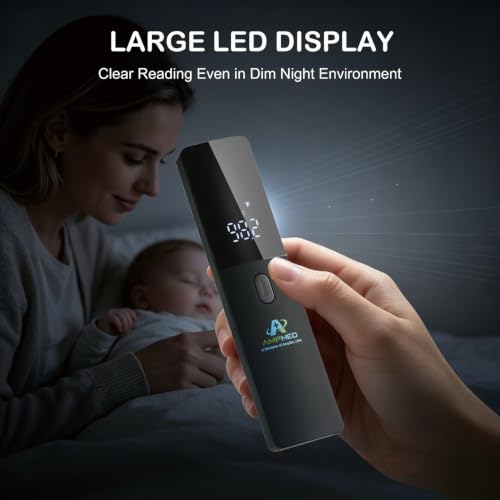Image of Medical Grade No-Touch Forehead Thermometer