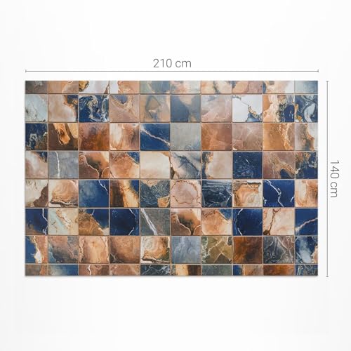 Tapis vinyle extérieur rectangle anti-décoloration pour sol de balcon - 4
