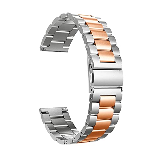 Bracelet de remplacement en acier inoxydable haut de gamme pour montre élégante 20mm 22mm
