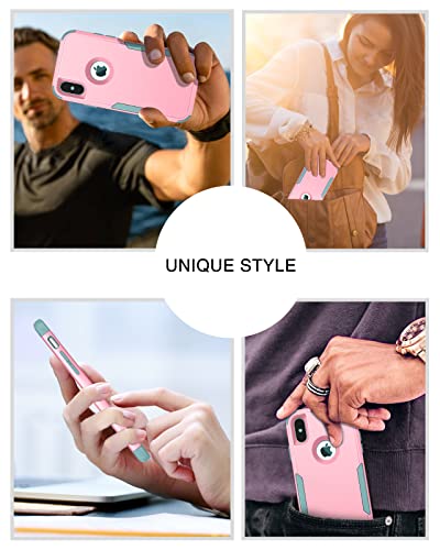 Coque iPhone X robuste anti-rayures protection intégrale TPU rigide