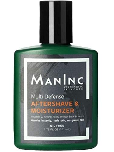 MAN INC Sensitive Skin Aftershave Lotion for Men, Cooling Sensation, for Razor Bumps