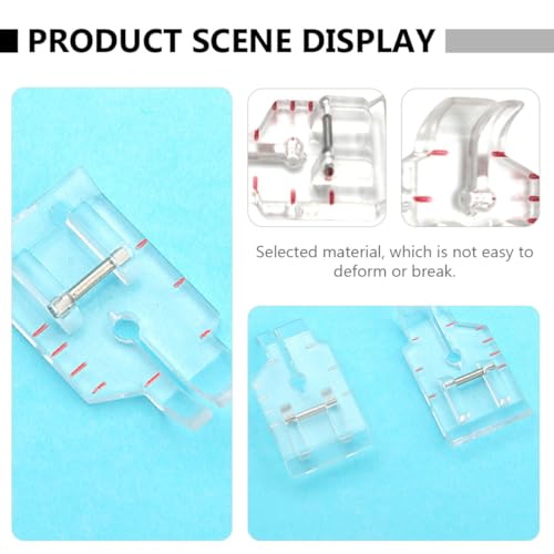 5pcs Quilting Presser Feet 1/4 Inch Patchwork Multifunctional miniatura 3