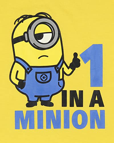 Despicable Me Girls' Movie Minions 1 In A Minion Sleep Pajama Set Shorts3