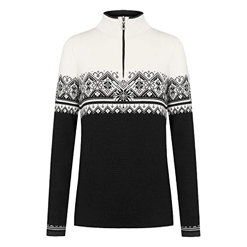 Dale of Norway Moritz Women’s Sweater - 100% Merino Wool Sweater for Women - Women’s Pullover Sweaters - Ladies Sweater
