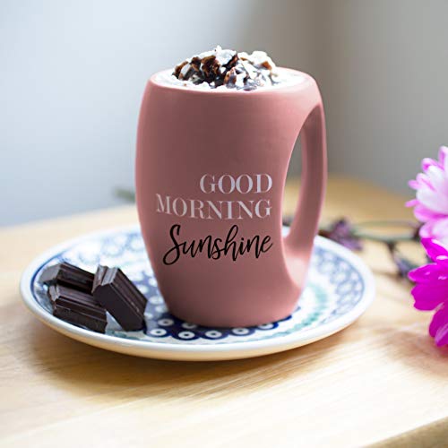 Taza de Cerámica Piedra 16 oz Color Rosa miniatura 7