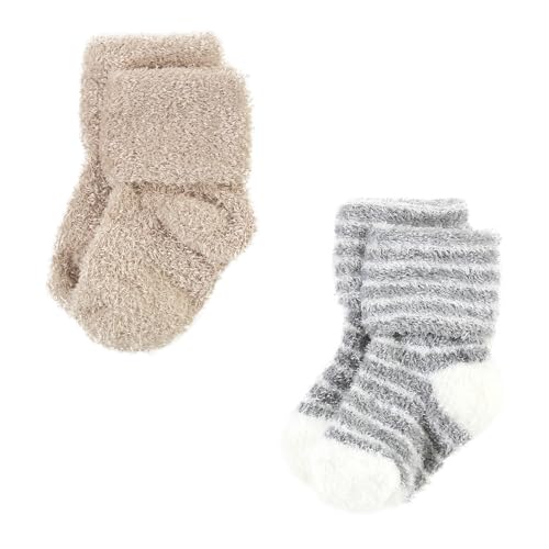 Image of Hudson Baby Baby 8-pack Cotton Rich Newborn and Terry Socks