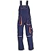 Produktbild Planam Latzhose Junior, größe 98 / 104, marine / orange / mehrfarbig, 6121098
