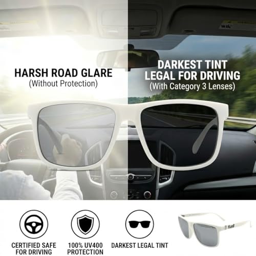 Image of Locs Men's Gangster Oversized Rectangular Horn Rim Sunglasses - 91055 & 91295 Series