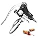 Produktbild Edelstahl Kaninchen Korkenzieher Weinflasche Hebel-Öffner-Stab Cap Catcher Werkzeuge Convenient Flaschenöffner BTZHY (Color : Silver)