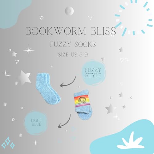 BOOKWORM BLISS Fuzzy Socks3